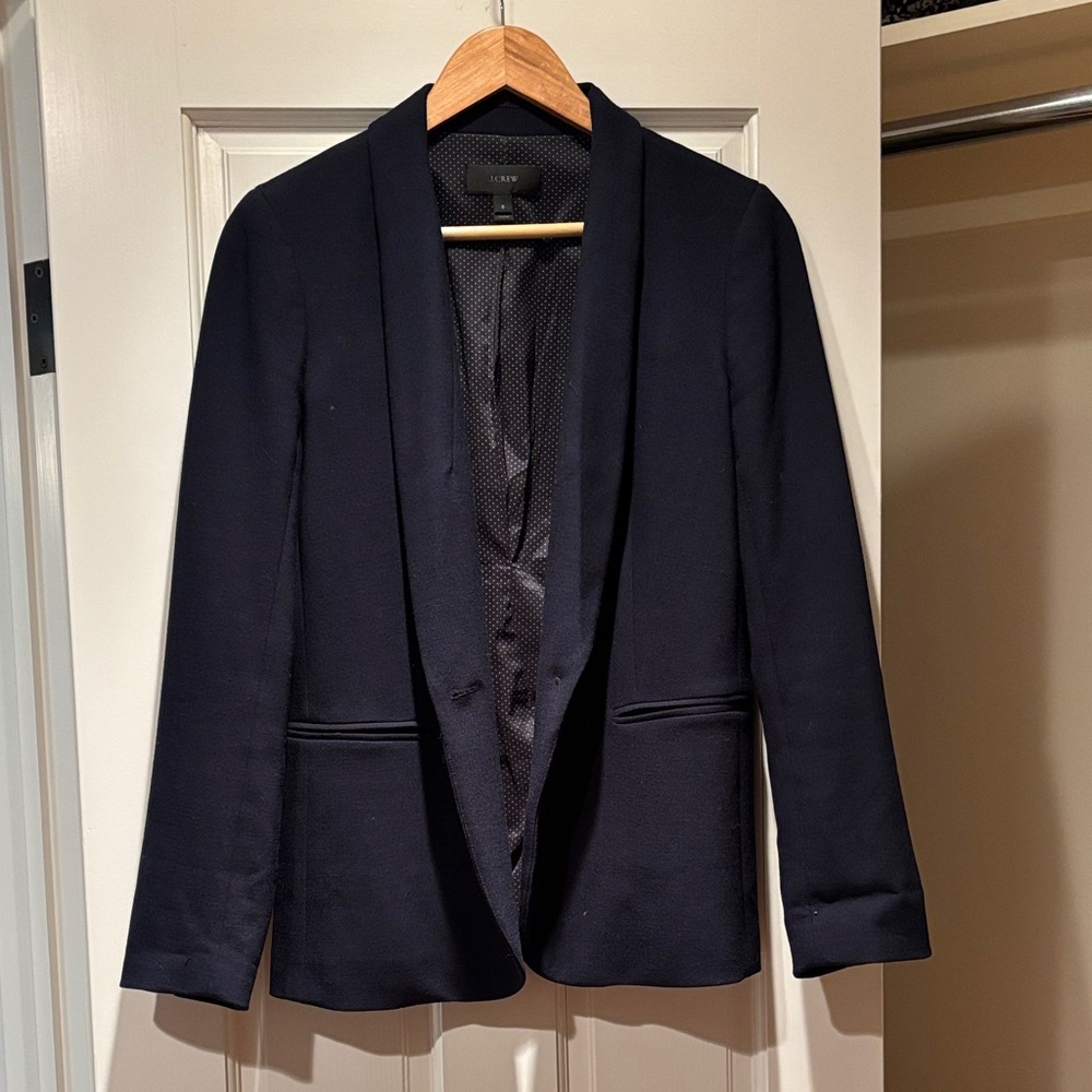 J. Crew Elegant Blue Women's Blazer